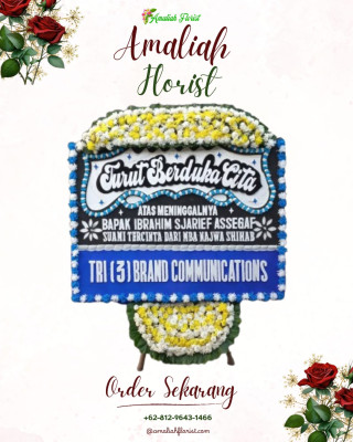 Papan Bunga Duka di Pandowan