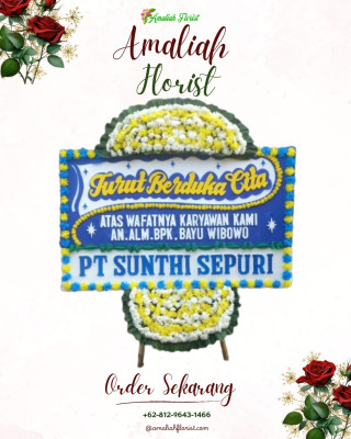 Papan Bunga Duka di Pandowan