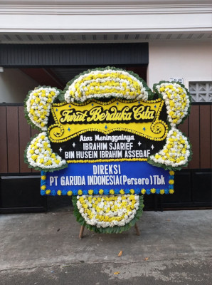 Papan Bunga Duka di Pandowan